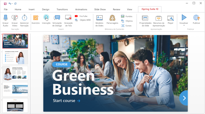 iSpring Suite iSpring Suite ferramenta de autoria