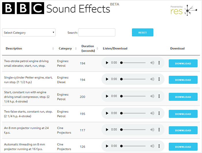 BBC Sound Effect