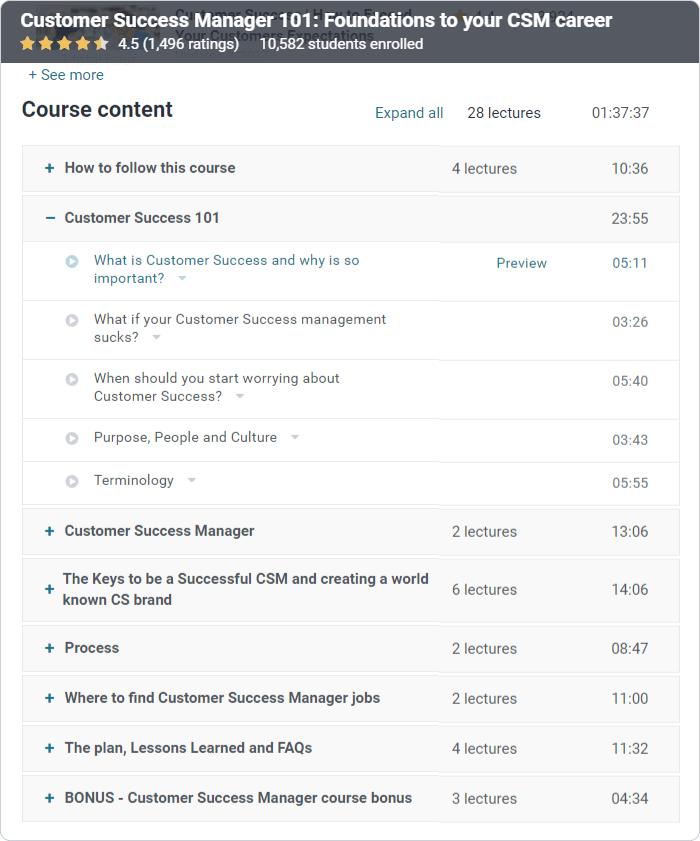 Resumo do curso de um best-seller da Udemy