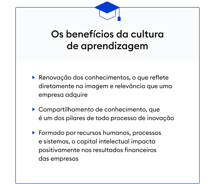 Os benefícios da cultura de aprendizagem