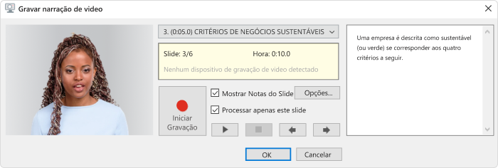 Gravar Narração de Vídeo para um Curso