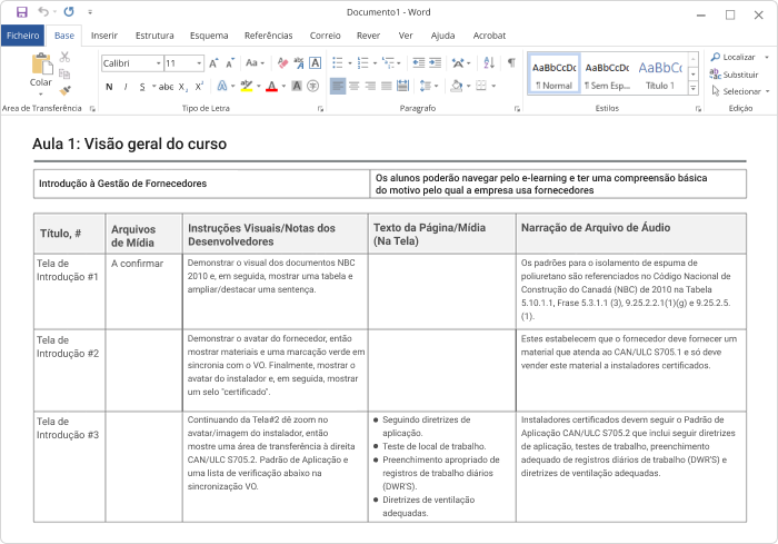 Exemplo de Estudante Minecraft Storyboard por pt-examples