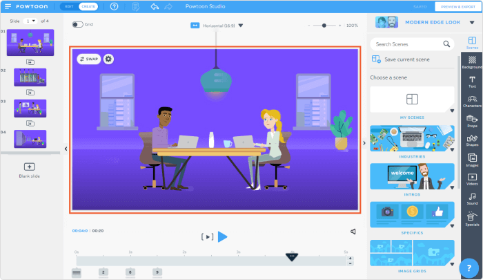 Powtoon Criador de vídeo animado Powtoon