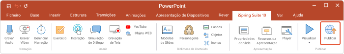 Guia iSpring Suite
