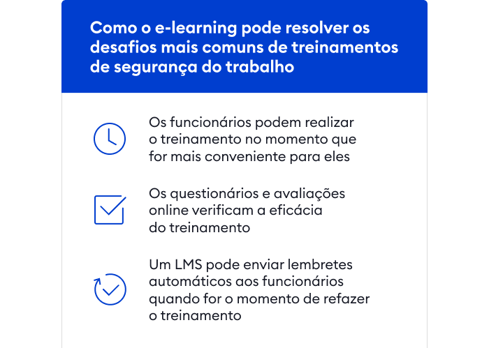 Desafios dos treinamentos de segurança do trabalho