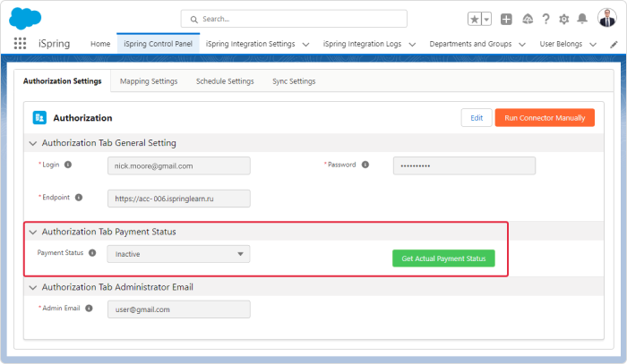 Get Actual Payment Status Get Actual Payment Status