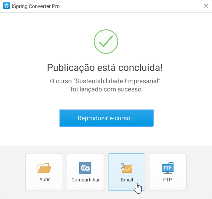 Enviando uma apresentação PPT como HTML5 por email