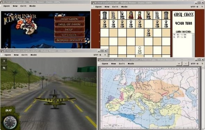 Shubus Viewer Alternativas a Adobe Flash Player: Shubus Viewer