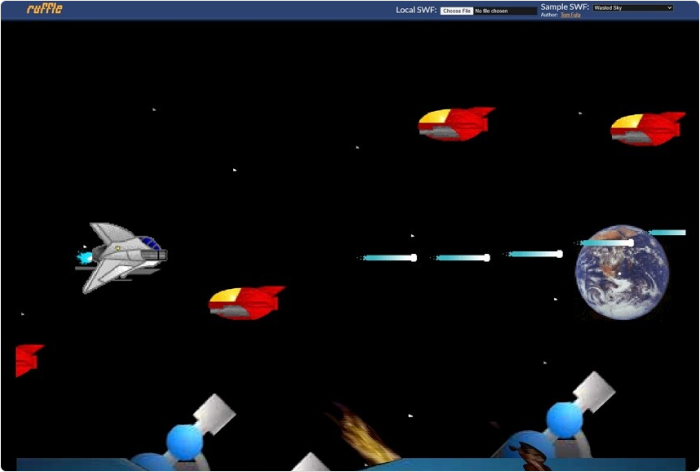 Ruffle Alternativas a Adobe Flash Player: Ruffle