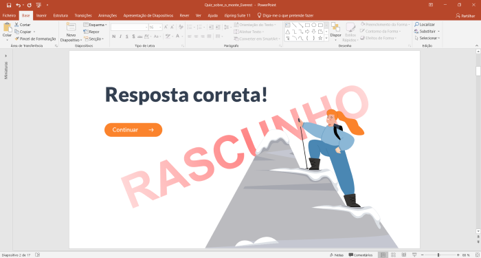 como colocar marca d'água no powerpoint