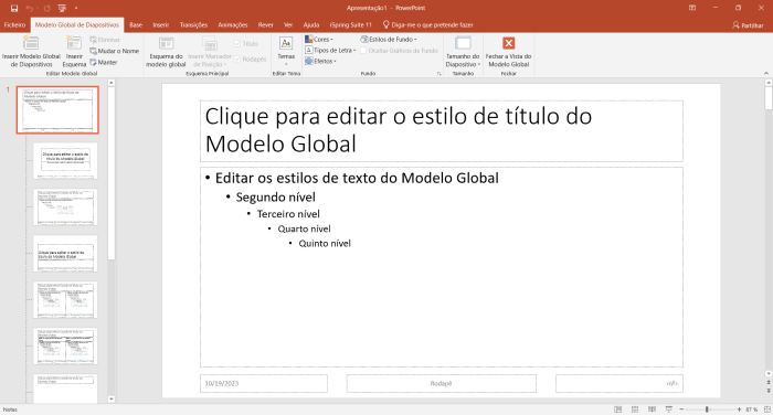 Como colocar marca d'água no powerpoint