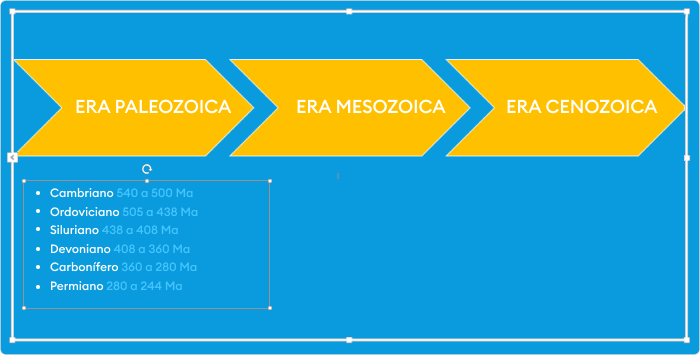 Adicione uma forma à sua linha do tempo Adicione uma forma em Smart Art no PowerPoint 2019