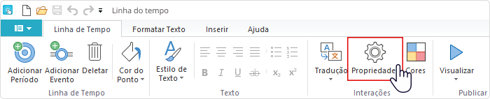 Ajustando o esquema de cores Propriedades