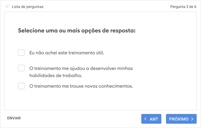 As avaliações de desempenho As avaliações de desempenho