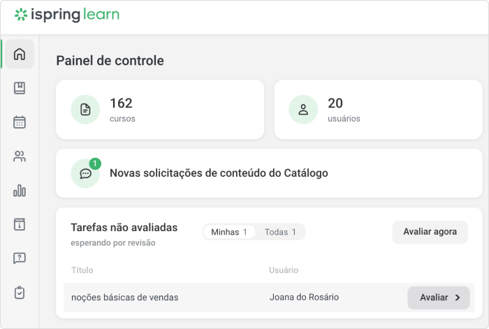 Corrigindo as avaliações no Portal do Usuário Corrigindo as avaliações no Portal do Usuário